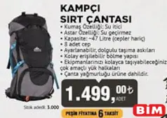 NORTH PACİFİC KAMPÇI SIRT ÇANTASI NORTH PACİFİC KAMPÇI SIRT ÇANTASI